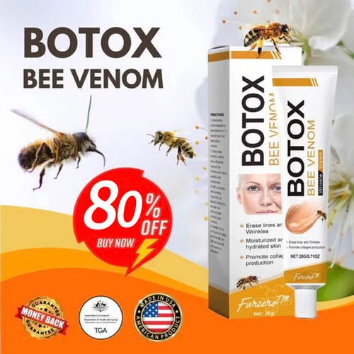 👨⚕️ Hergestellt und versendet in den DE ✅ Botox-Bienengift-Faltenentfernungscreme – LETZTER TAG 80 % RABATT