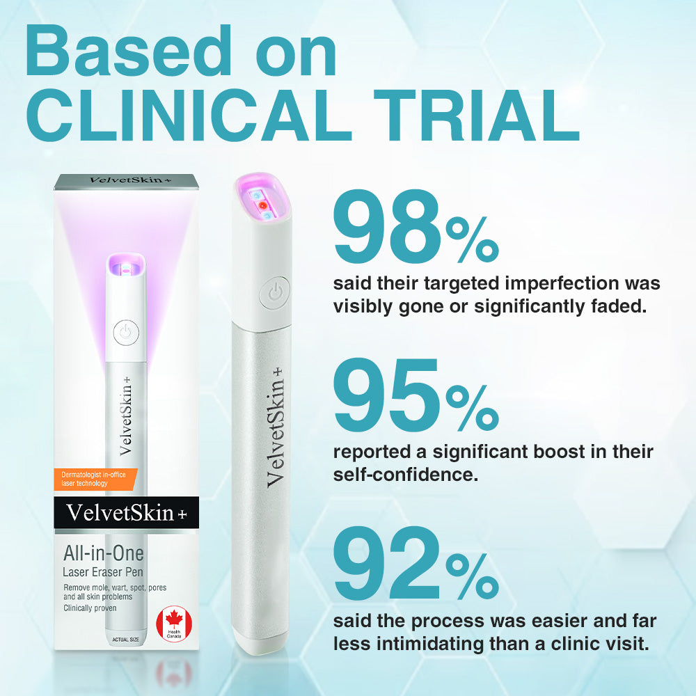 ☂DedMuller® VelvetSkin+Series ⚔️All-in-One Laser Eraser Pen🖊️ (🔬Powered by CO₂ laser technology – effectively removes moles, warts, skin tags, pigmentation spots, and other skin imperfections)