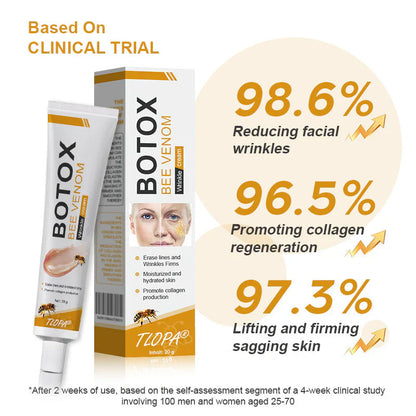 👨‍⚕️ Hergestellt und versendet in den DE ✅ Botox-Bienengift-Faltenentfernungscreme – LETZTER TAG 80 % RABATT
