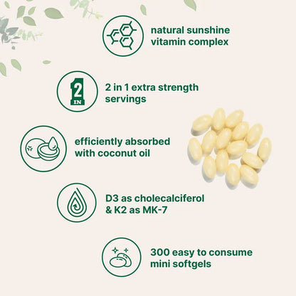 Vitamin D3 K2-Weichkapseln