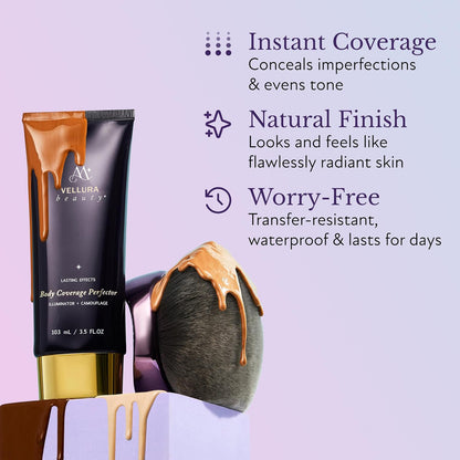 Today Only🌟– 60% Off!Full Body Coverage Set (Includes Body Perfector + XL Buffing Brush)