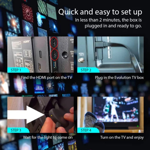 Seurico™ TV Evolution – watch all channels for free